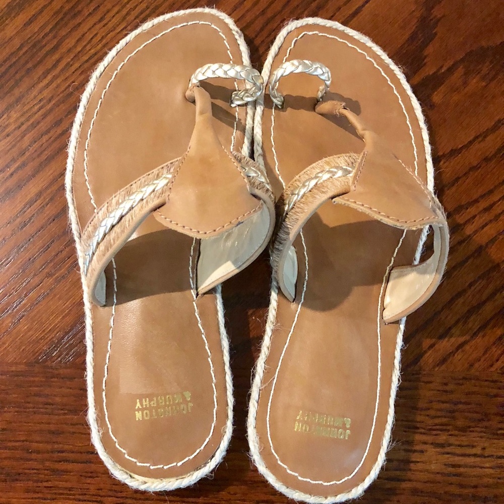 Johnston and Murphy brand new sandals